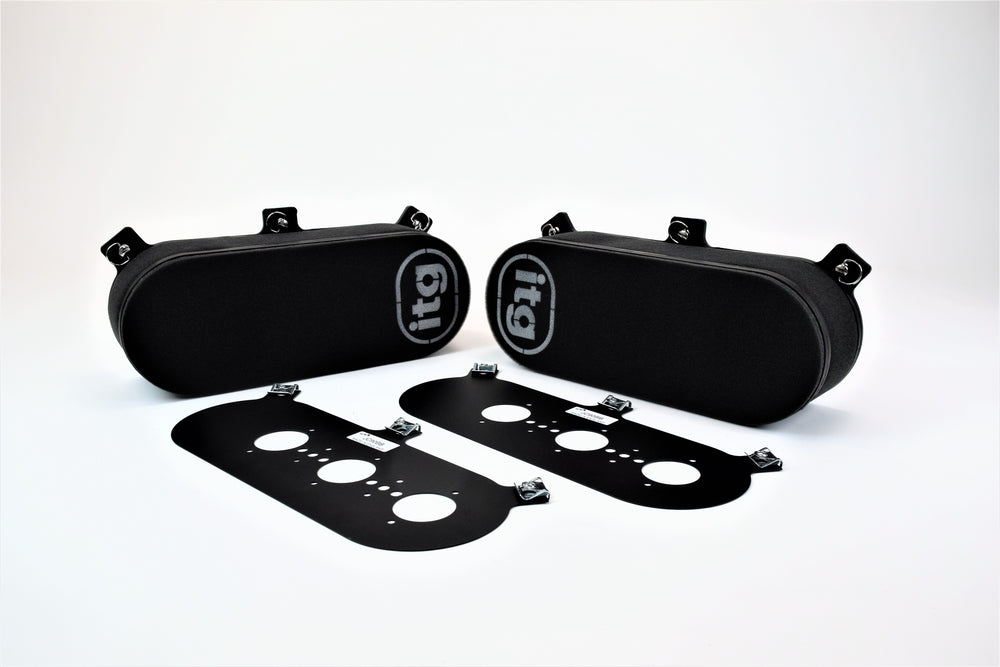 ITG JC90 Megaflow Filter & Baseplate – Straight Sided – Black Frame