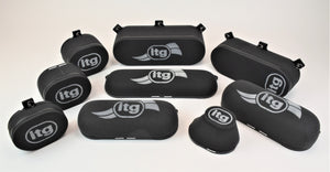 ITG JC20 Megaflow Filter – 40mm – Straight Sided – Black Frame