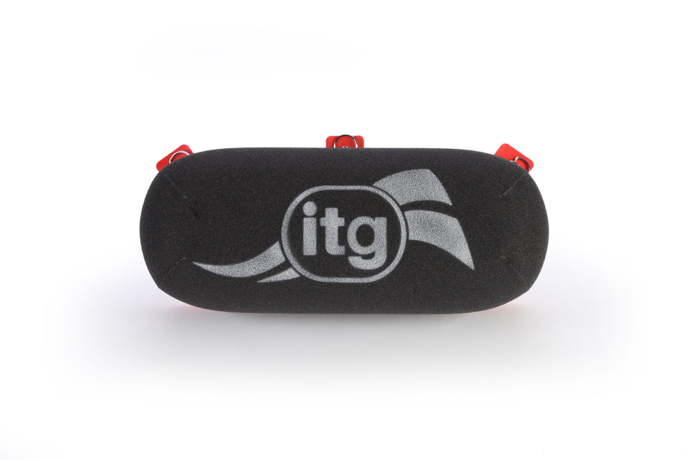 ITG JC40 Sausage Megaflow Filter – 125mm – Red Frame