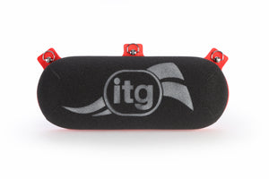 ITG JC40 Sausage Megaflow Filter – 40mm – Red Frame