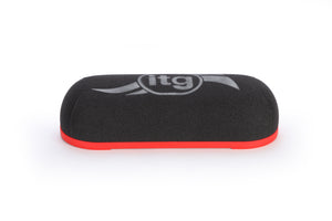 ITG JC40 Sausage Megaflow Filter – 65mm – Red Frame