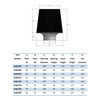 ITG Maxogen JC60C (Small Cone)  Universal Small Cone Filter - Aluminium