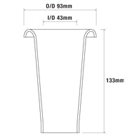AH43-133 Aluminium Spinnings